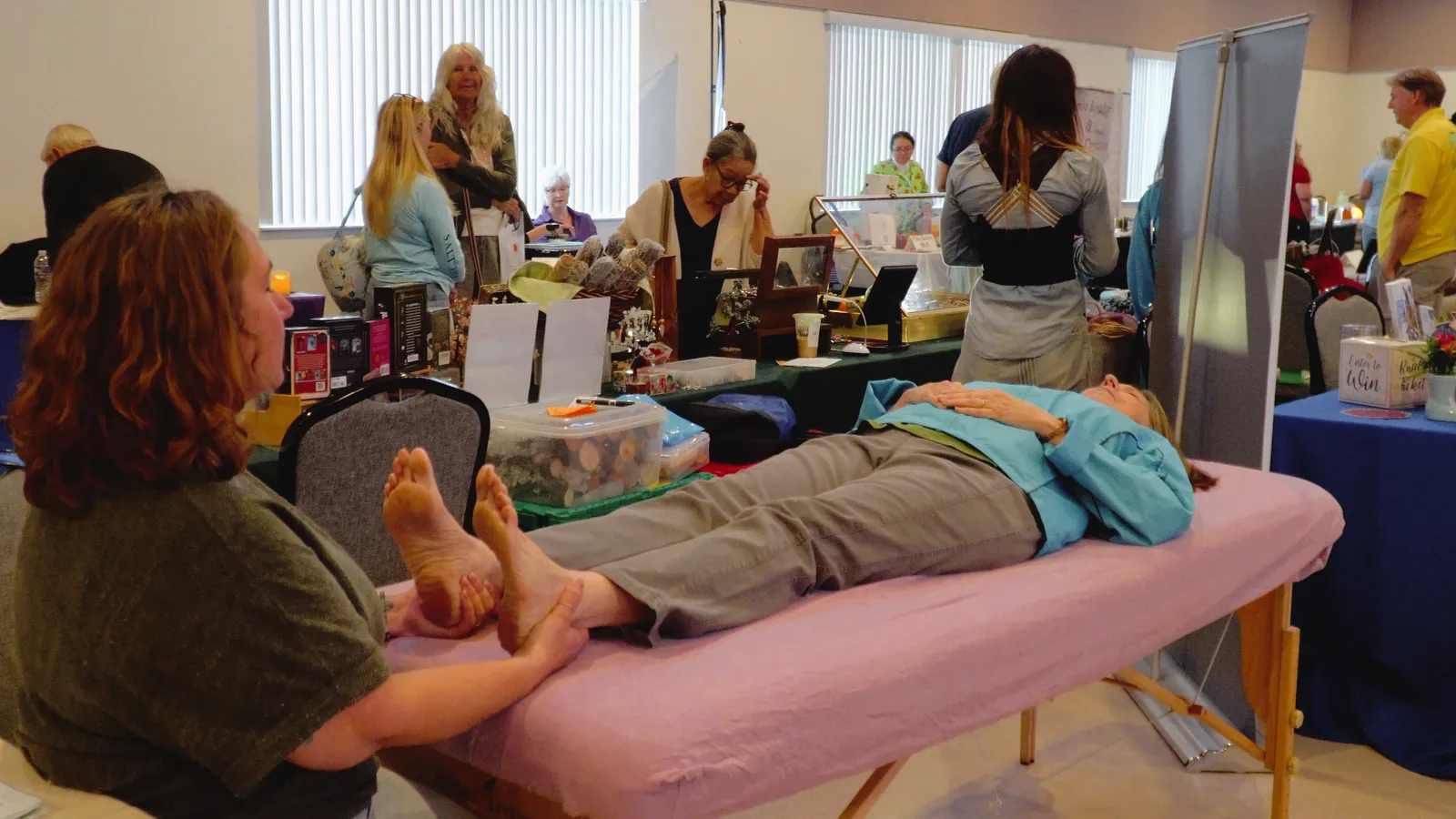 Attendees and vendors at the 2026 Nature Coast Holistic Health Expo